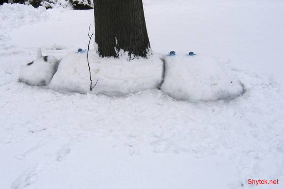 Снежные скульптуры