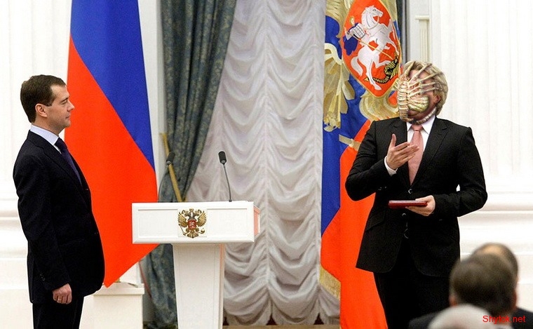 Медведев и Басков. Фотожаба (51 фотография), photo:40