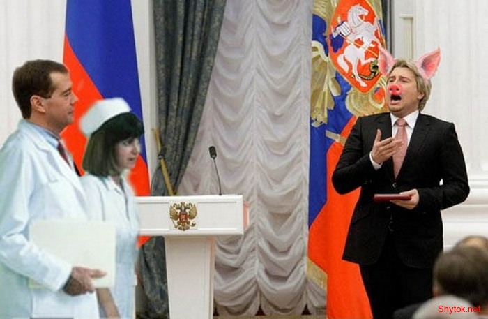 Медведев и Басков. Фотожаба (51 фотография), photo:44