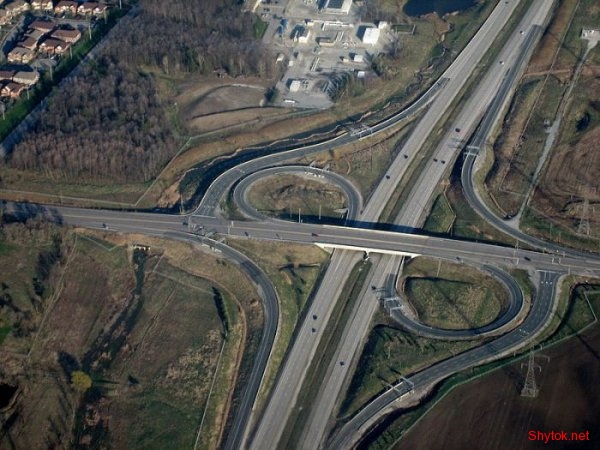 Развязки шоссе  (23 фото)